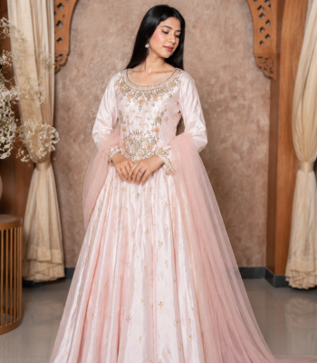 Ivory Luxury Embroidered Shirt Trouser Set